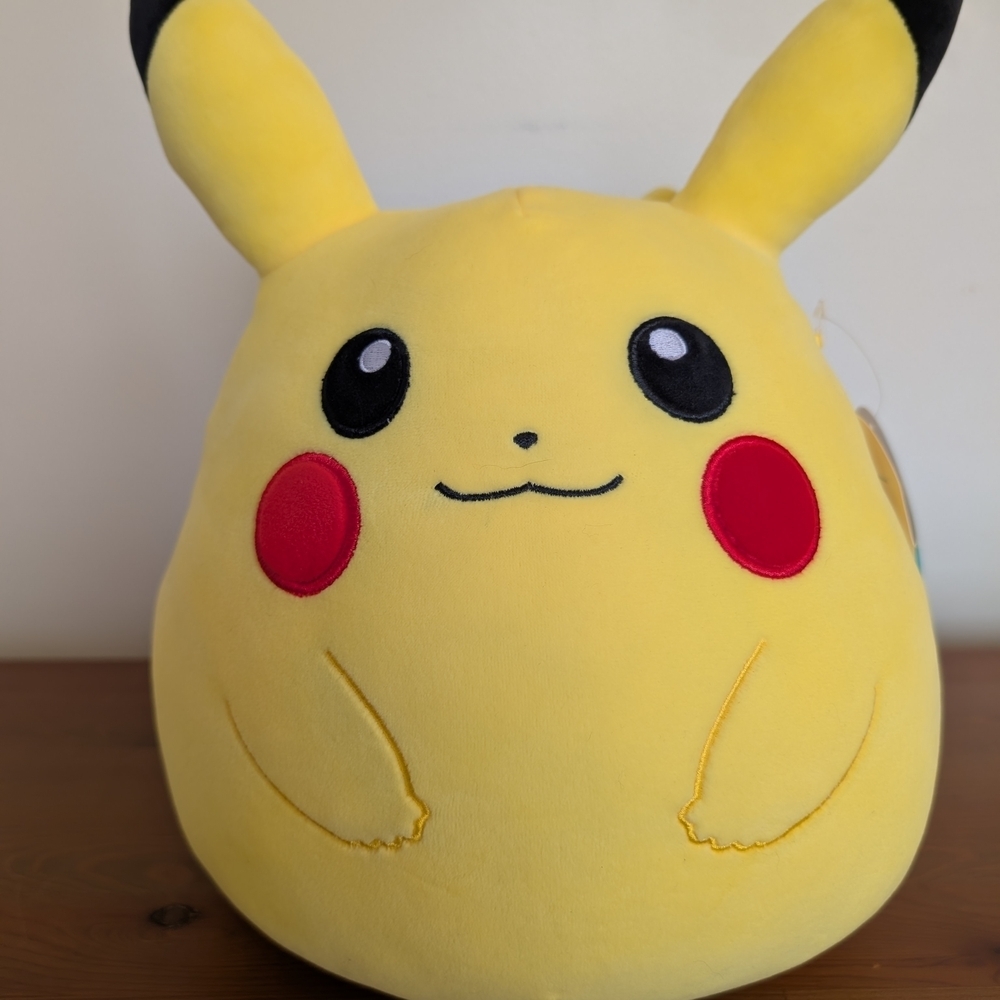 NWT Pikachu Squishmallow 10” Plush